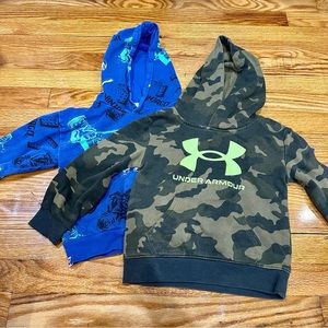 Kids Toddler Hoodies Sweatshirts 3T 4T H&M Under Armour Clothes